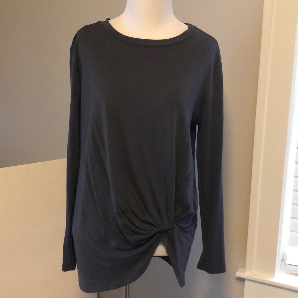 Dark Gray Small Long sleeved top